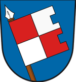 Offizielles Stadtwappen Bad Königshofen im Grabfeld