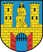 Offizielles Stadtwappen Burg (bei Magdeburg)