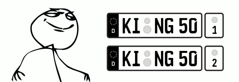 Wechselkennzeichen: Kosten und allgemeine Infos