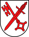 Wappen der Stadt Burgenlandkreis