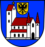 Offizielles Stadtwappen Leutkirch im Allgäu