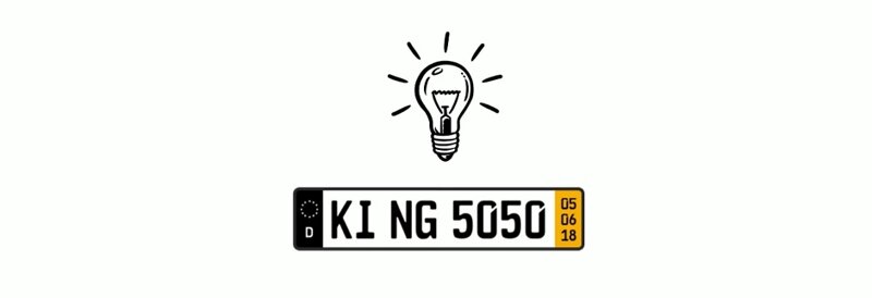 Kurzzeitkennzeichen: Kosten, Beantragung und Versicherung der 5-Tages Kennzeichen