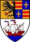 Wappen der Stadt Kreis Wesermarsch
