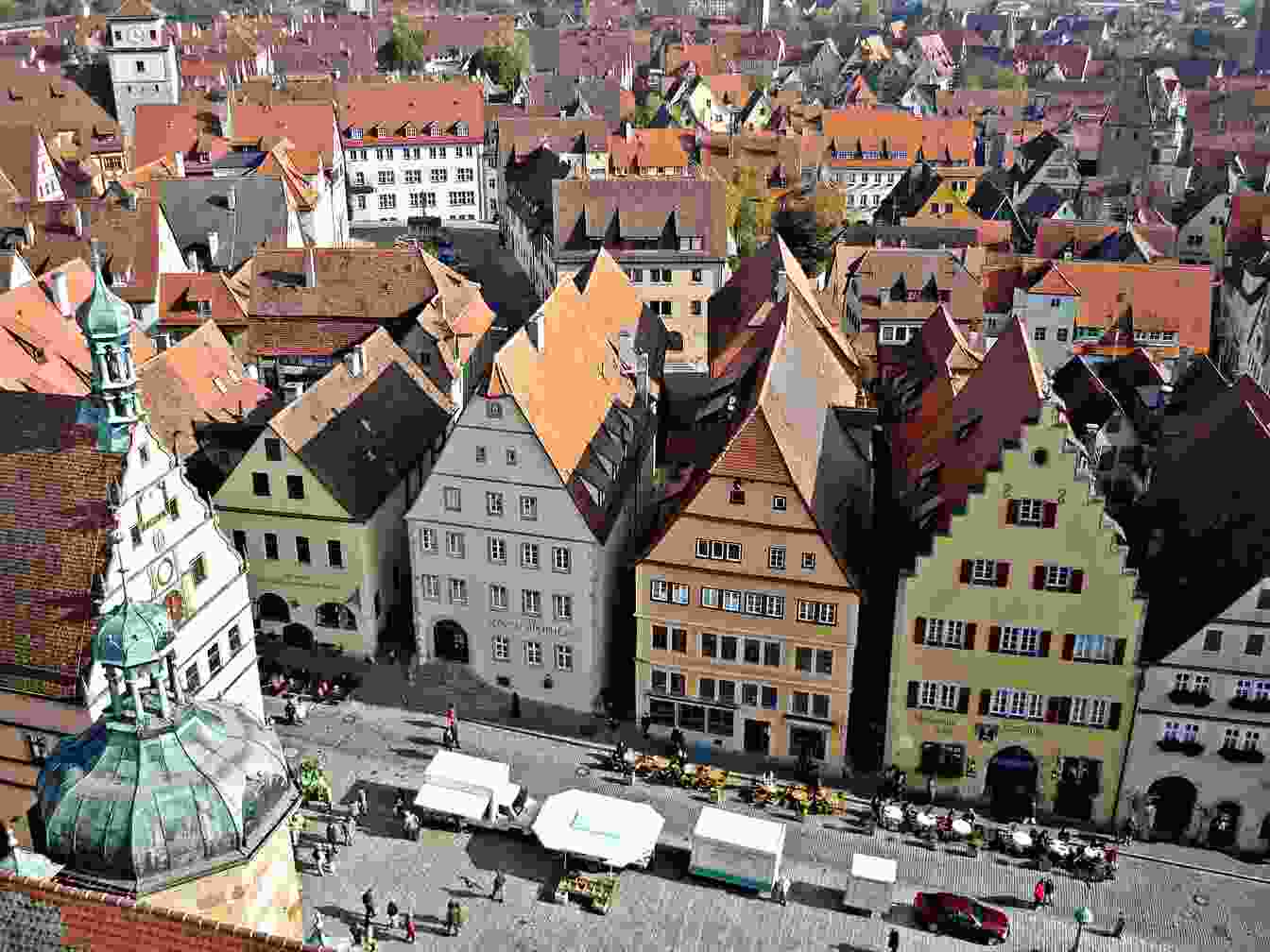 Bild der Stadt Rothenburg ob der Tauber