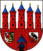 Offizielles Stadtwappen Zerbst-Anhalt