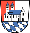 Wappen der Stadt Kreis Dillingen an der Donau
