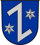 Wappen der Stadt Rüsselsheim am Main