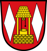 Wappen der Stadt Grasbrunn-Neukeferloh