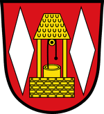 Offizielles Stadtwappen Grasbrunn-Neukeferloh